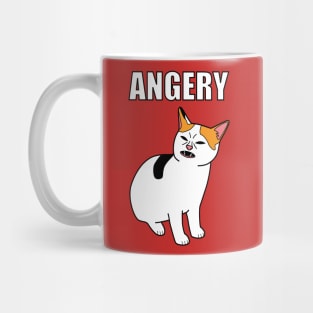 Angery Cat no Banana Meme Mug